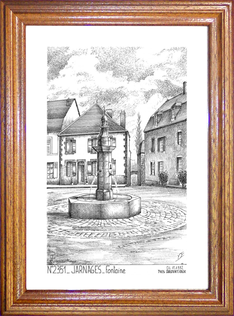 N 23051 - JARNAGES - fontaine