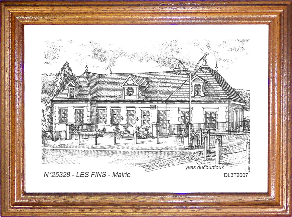 N 25328 - LES FINS - mairie