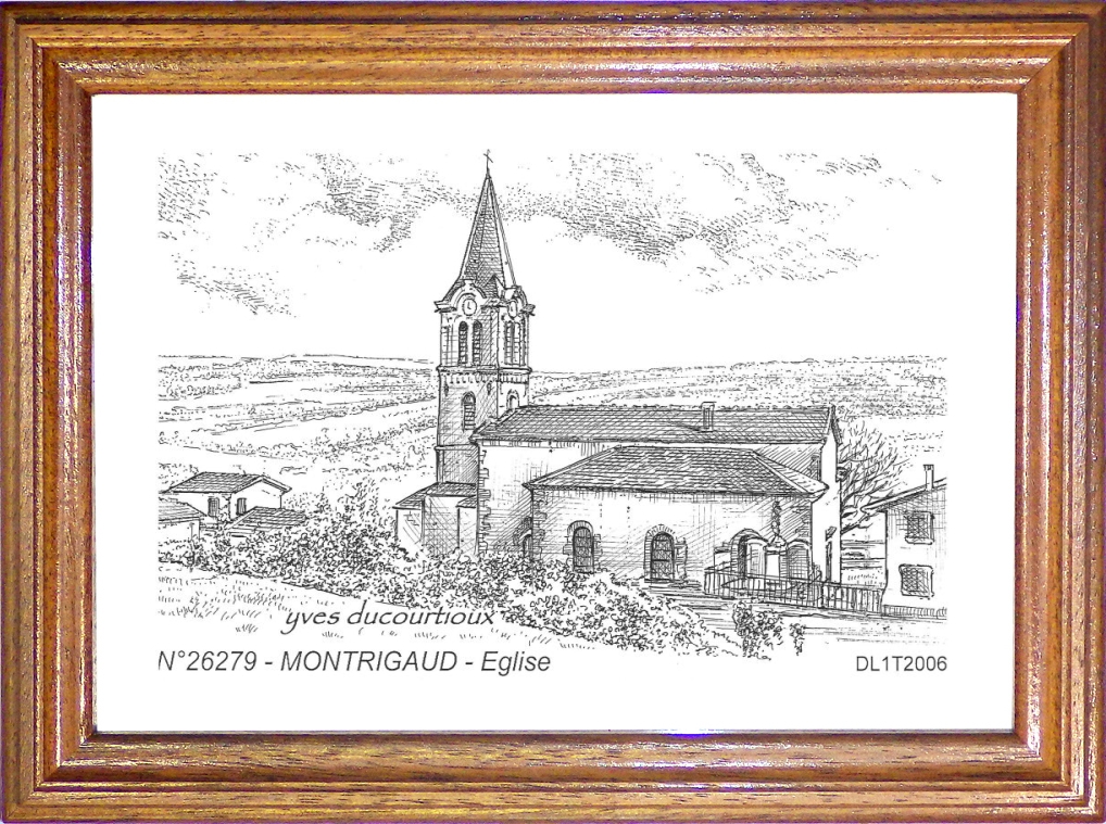 N 26279 - MONTRIGAUD - église