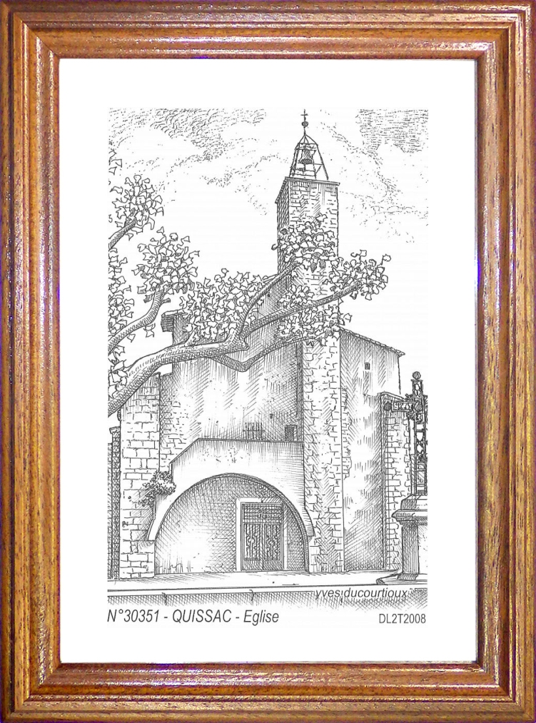 N 30351 - QUISSAC - glise