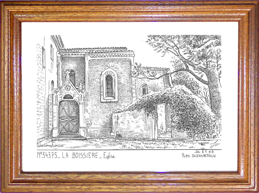 N 34375 - LA BOISSIERE - glise