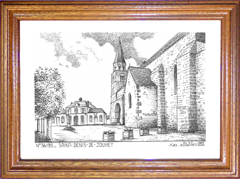 N 36195 - ST DENIS DE JOUHET - vue