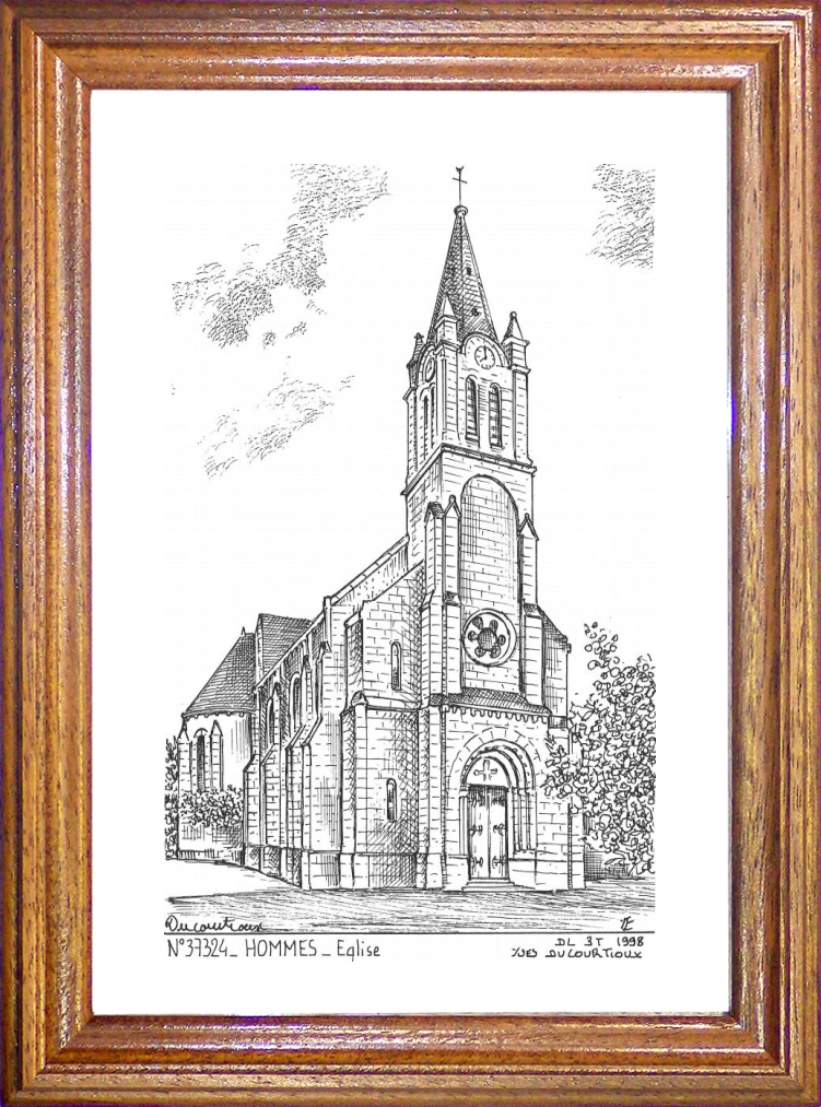 N 37324 - HOMMES - glise