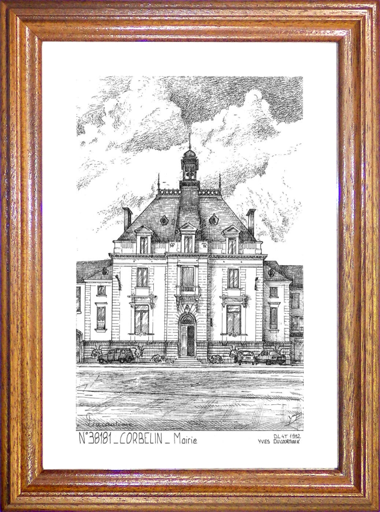 N 38181 - CORBELIN - mairie