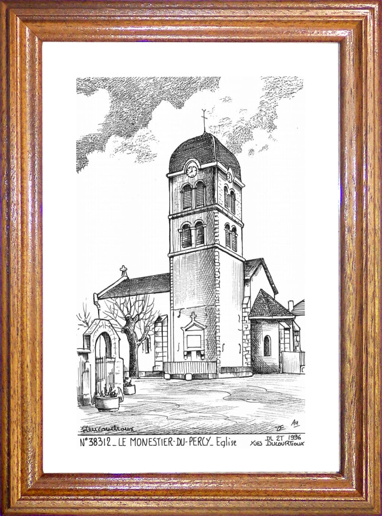 N 38312 - LE MONESTIER DU PERCY - glise