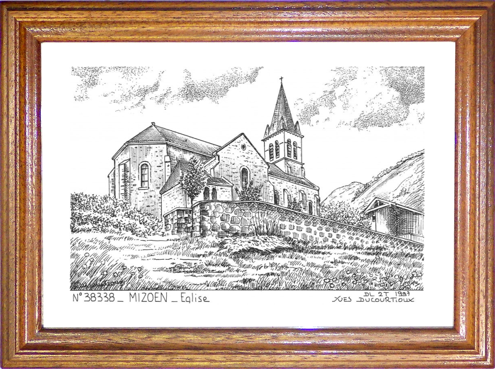 N 38338 - MIZOEN - glise