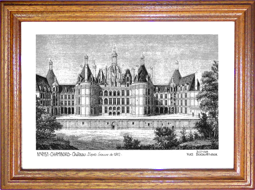 N 41051 - CHAMBORD - chteau