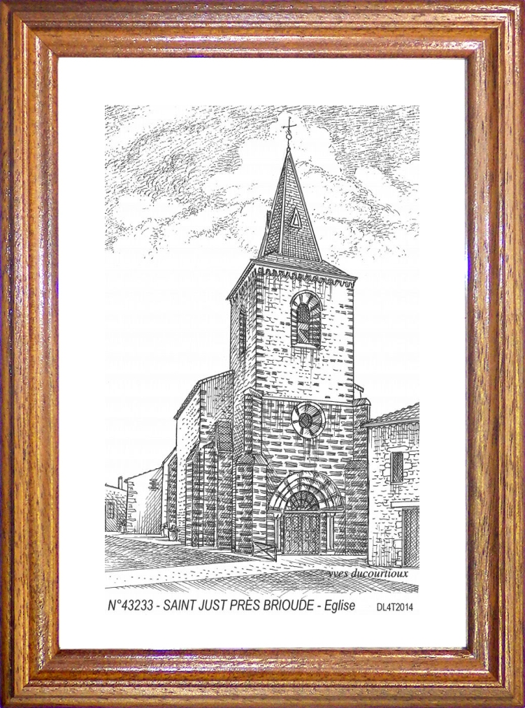 N 43233 - ST JUST PRES BRIOUDE - glise