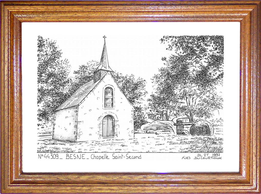 N 44309 - BESNE - chapelle st second
