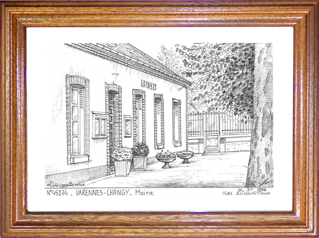 N 45274 - VARENNES CHANGY - mairie