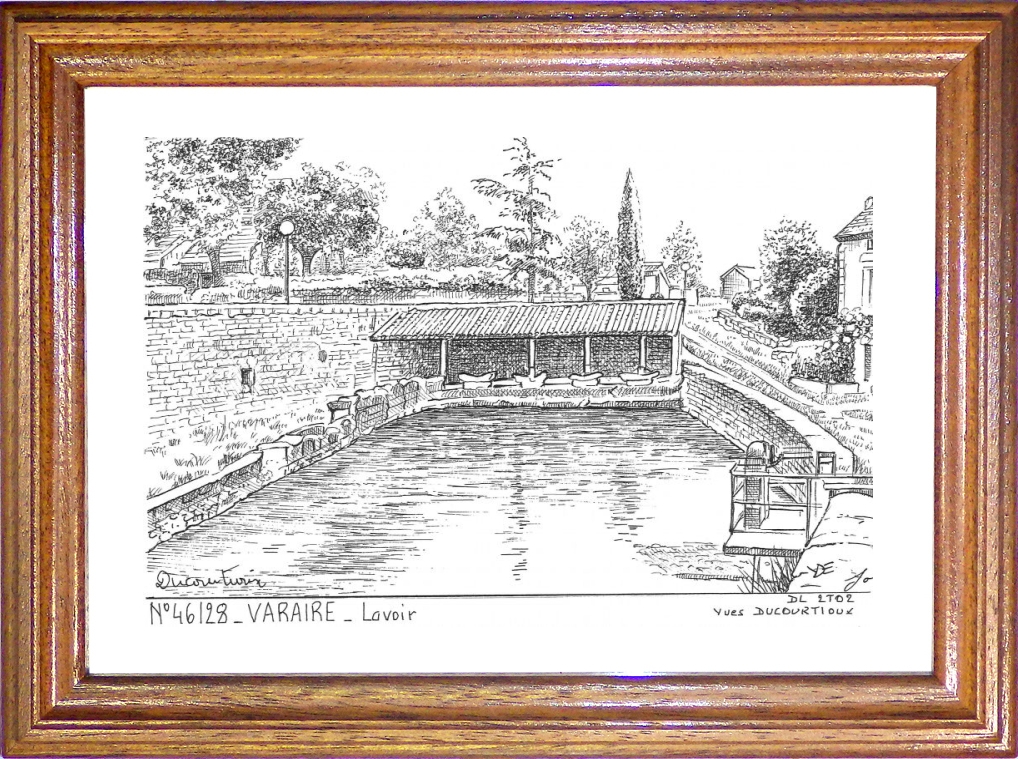 N 46128 - VARAIRE - lavoir