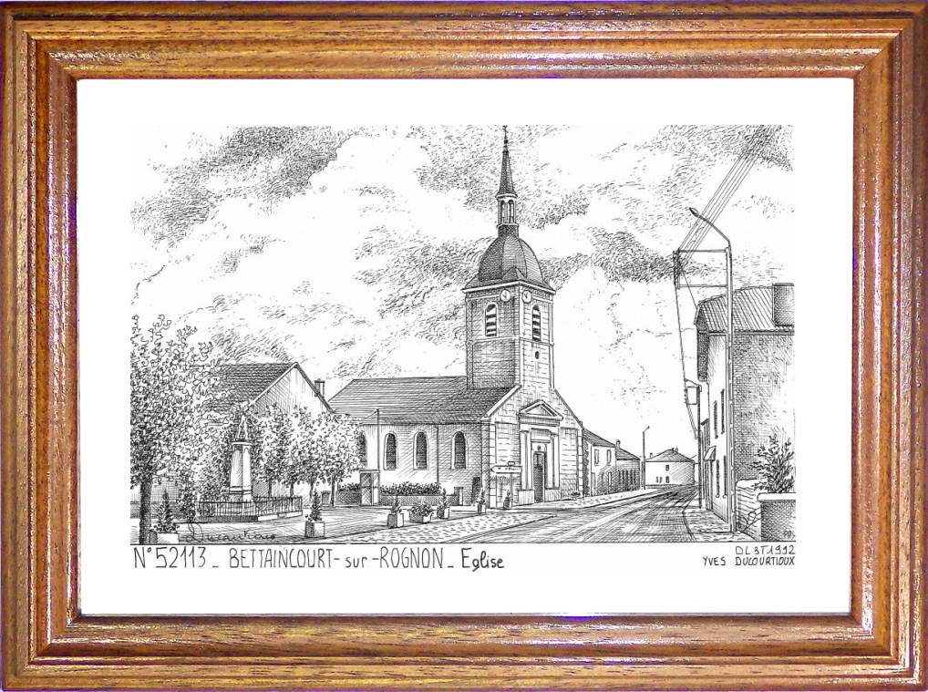 N 52113 - BETTAINCOURT SUR ROGNON - église