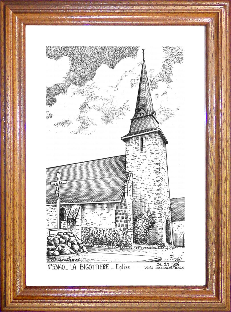 N 53140 - LA BIGOTTIERE - église