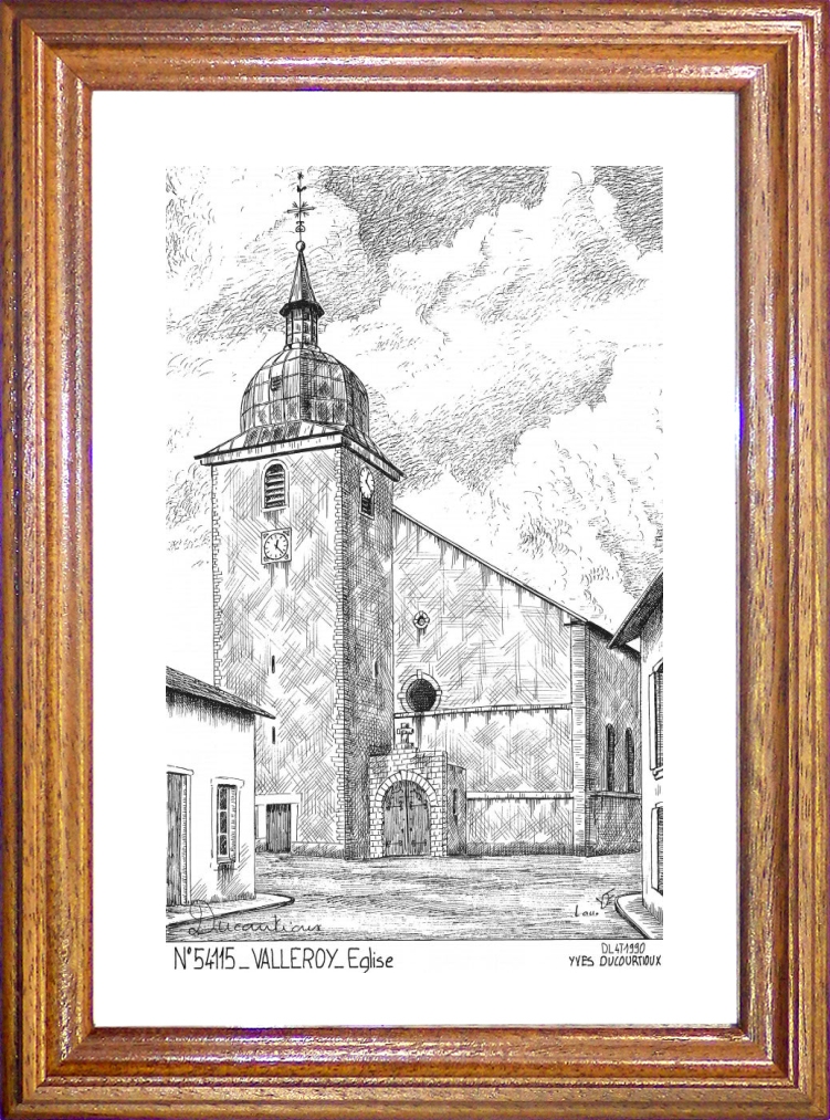 N 54115 - VALLEROY - glise