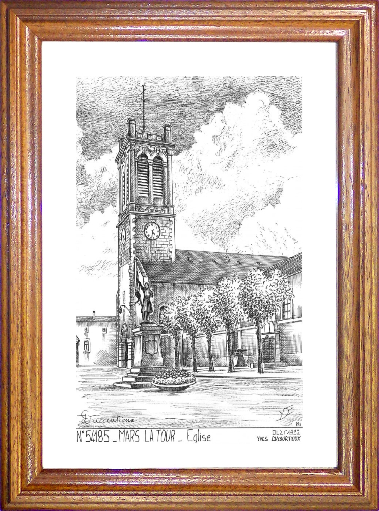 N 54185 - MARS LA TOUR - glise