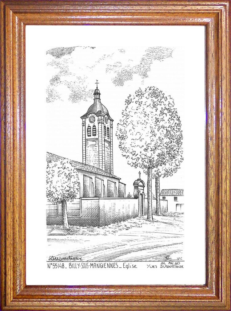 N 55148 - BILLY SOUS MANGIENNES - glise