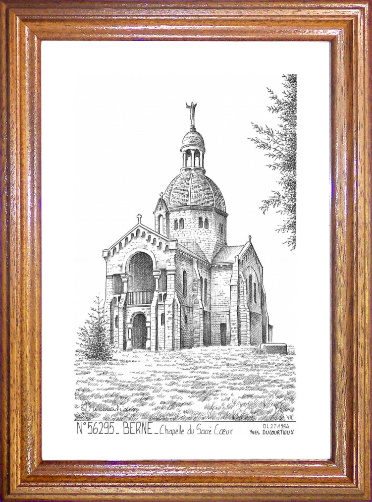 N 56295 - BERNE - chapelle du sacr coeur