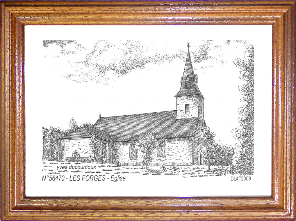 N 56470 - LES FORGES - glise