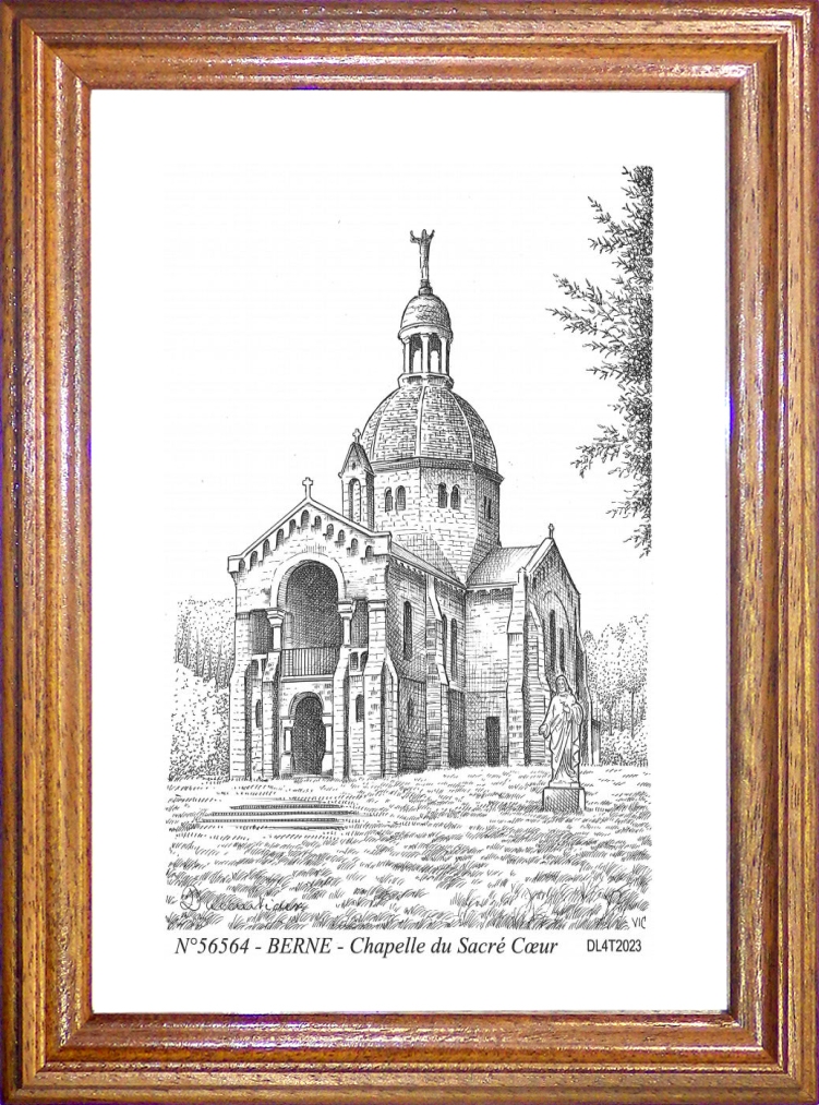 N 56564 - BERNE - chapelle du sacr coeur