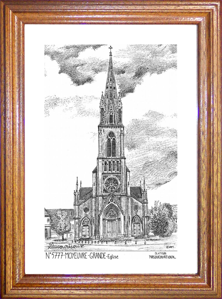 N 57077 - MOYEUVRE GRANDE - glise