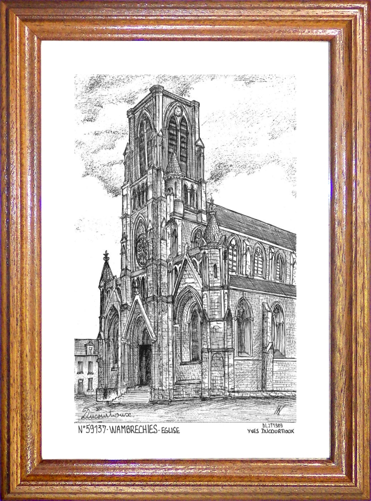 N 59137 - WAMBRECHIES - glise