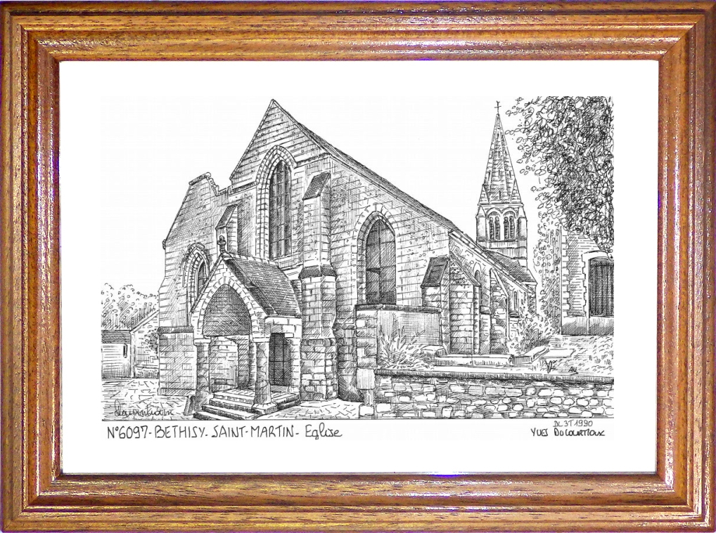 N 60097 - BETHISY ST MARTIN - glise