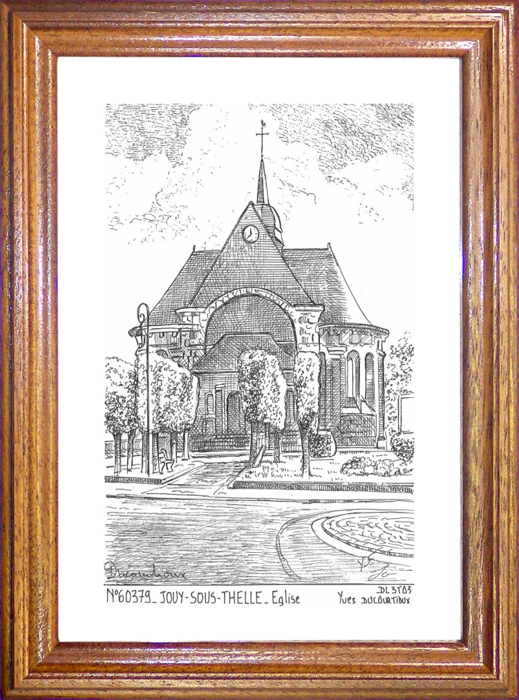 N 60379 - JOUY SOUS THELLE - glise