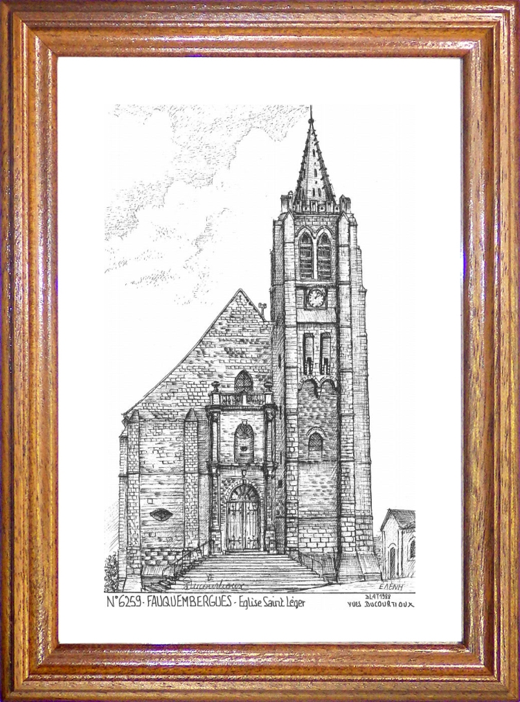 N 62059 - FAUQUEMBERGUES - glise st lger
