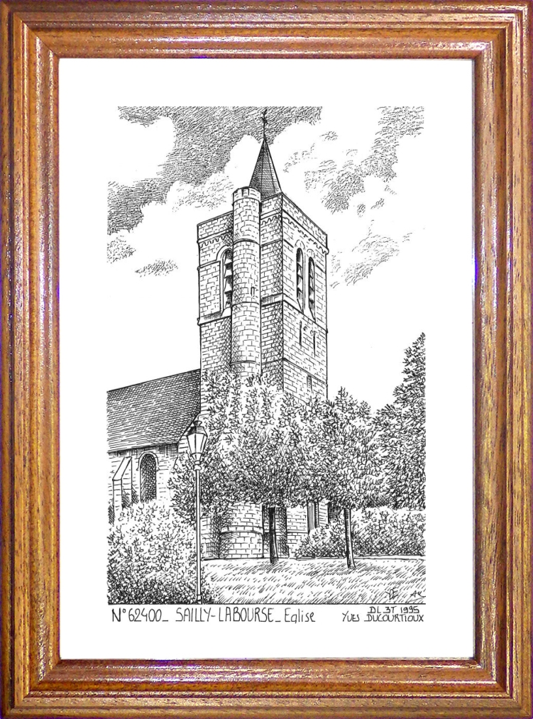 N 62400 - SAILLY LABOURSE - glise