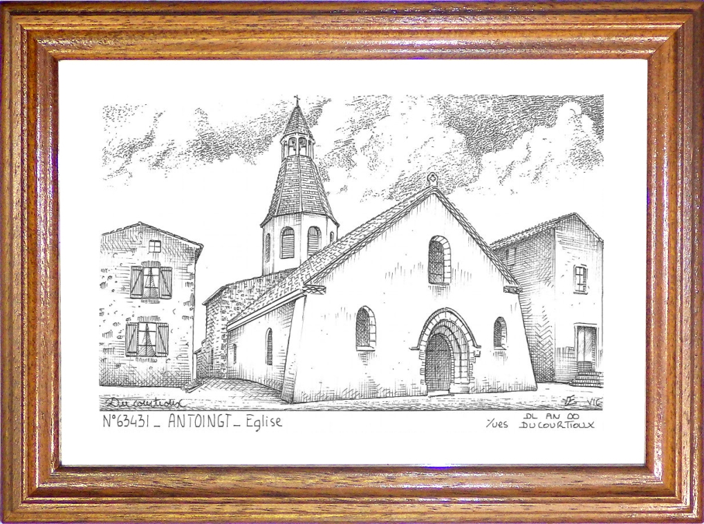 N 63431 - ANTOINGT - église