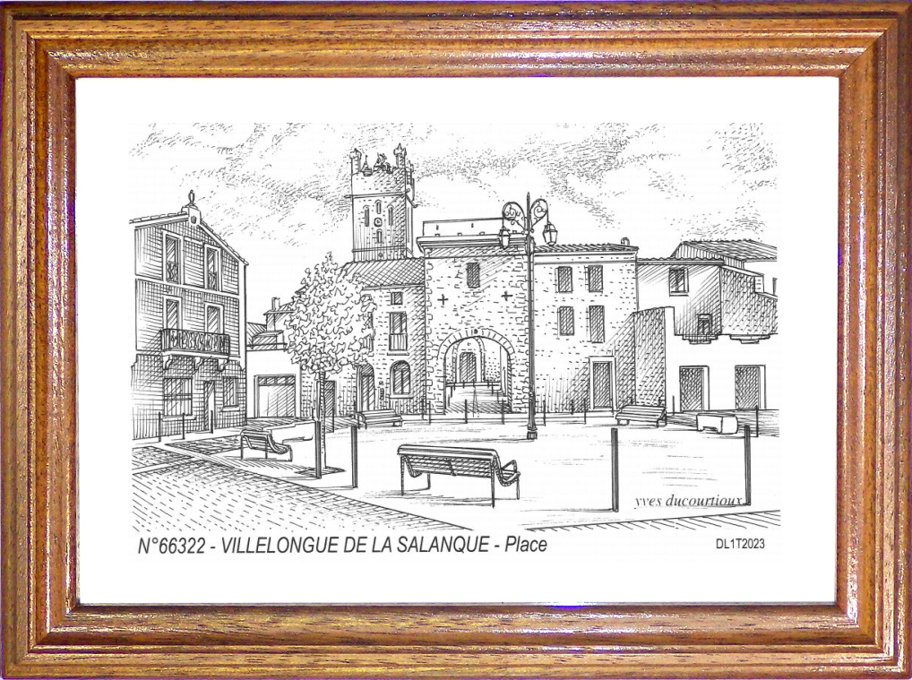 N 66322 - VILLELONGUE DE LA SALANQUE - place