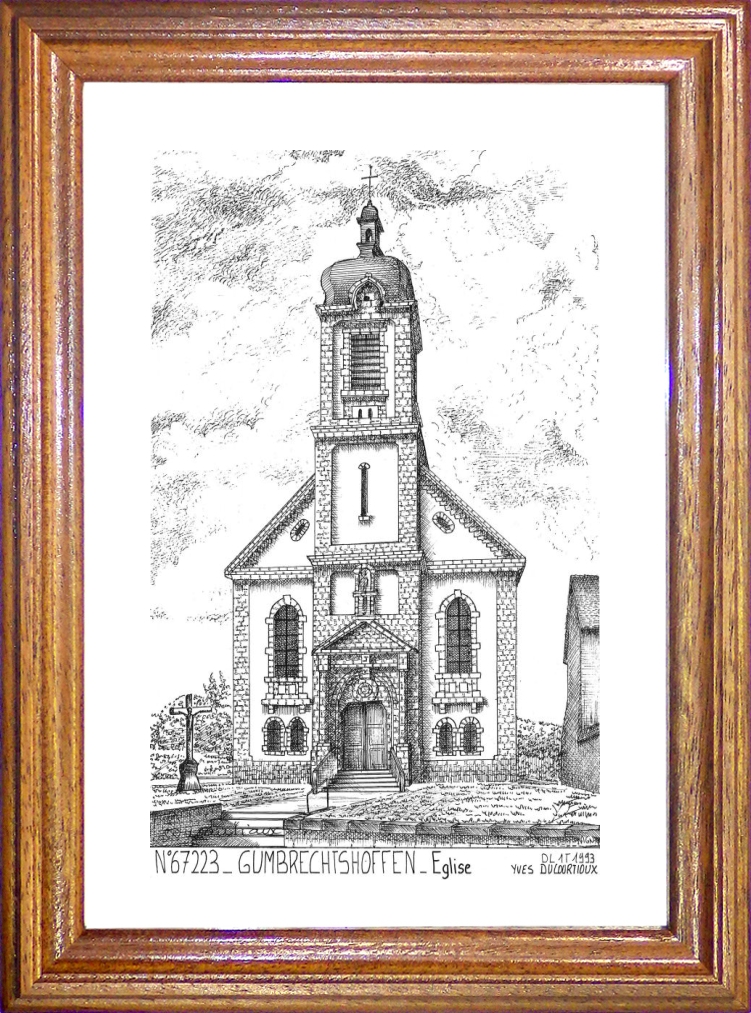 N 67223 - GUMBRECHTSHOFFEN - église
