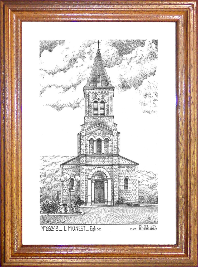 N 69249 - LIMONEST - glise