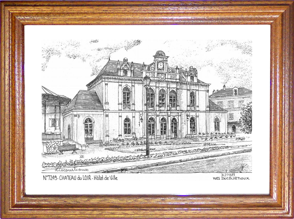 N 72049 - CHATEAU DU LOIR - htel de ville