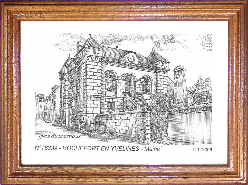 N 78339 - ROCHEFORT EN YVELINES - mairie