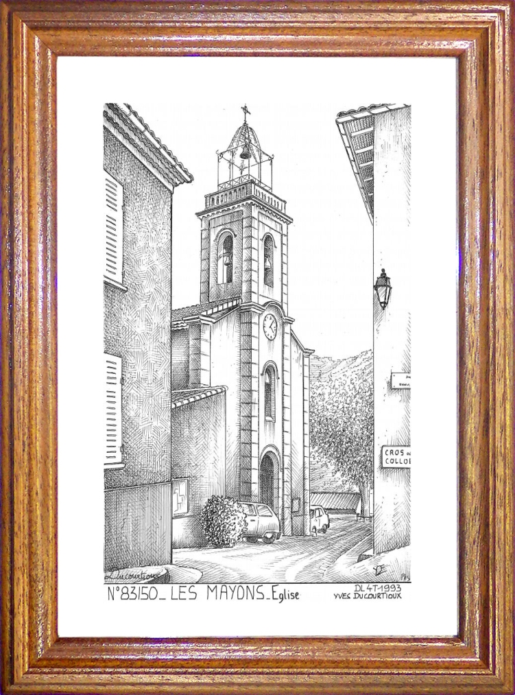 N 83150 - LES MAYONS - glise