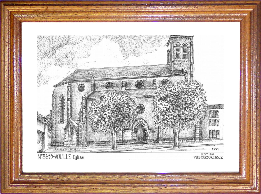 N 86055 - VOUILLE - glise