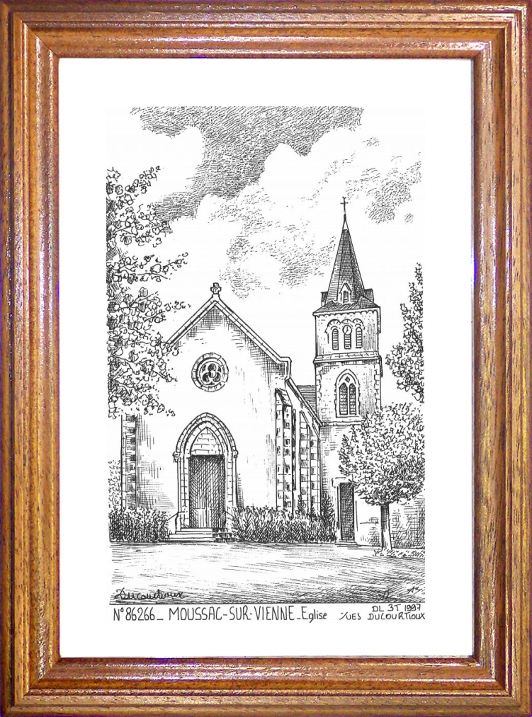 N 86266 - MOUSSAC SUR VIENNE - glise