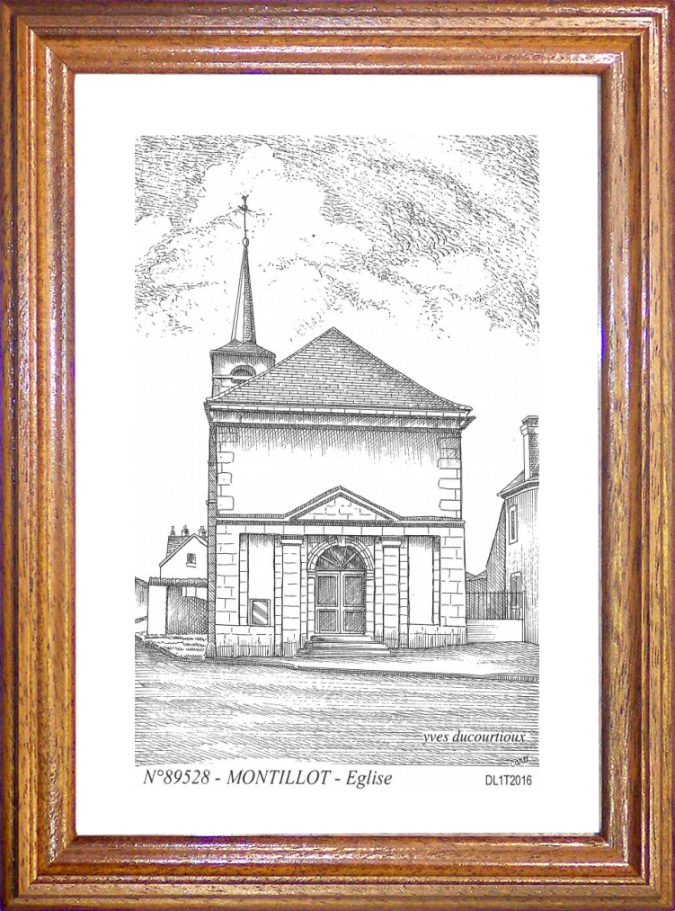 N 89528 - MONTILLOT - glise