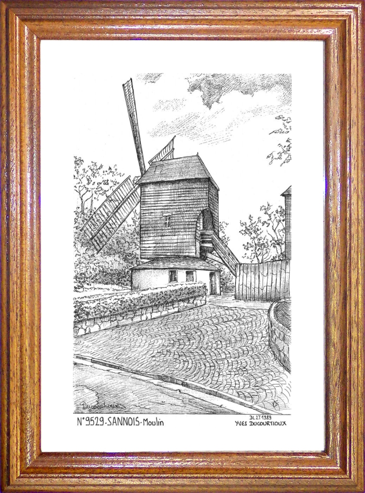 N 95029 - SANNOIS - moulin
